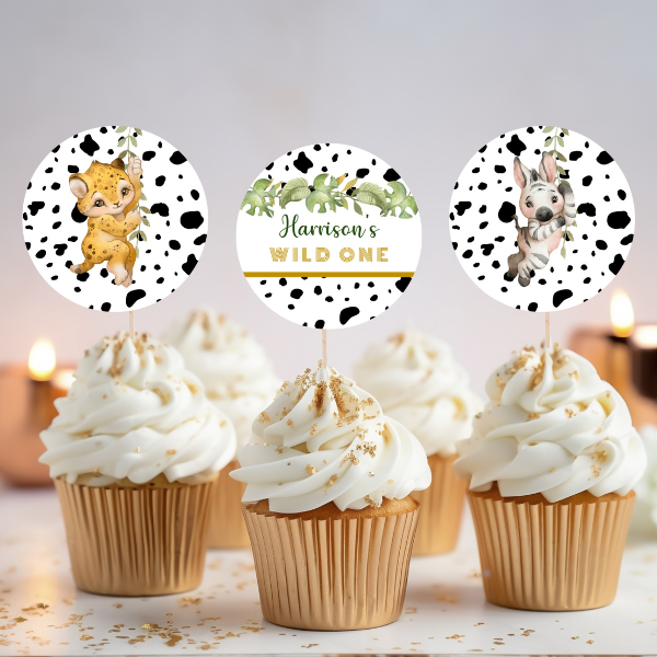 Wild One First Birthday Party Pack, Jungle Safari Animal Theme